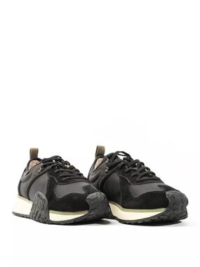 Palladium Army Runner Shoes - Sz 13 - Black / Army / Cream